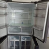 美的（Midea）480升十字四开门冰箱双变频一级能效风冷无霜双开对开门电冰箱超薄家用大容量以旧换新国家补贴 BCD-480WSPZM(E) 实拍图