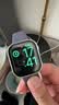 Apple/苹果 Watch S11 智能手表GPS款42毫米银色铝金属表壳雾紫色运动型表带S/M MEUT4CH/B 实拍图