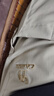 骆驼（CAMEL）直筒工装裤男户外防泼水运动休闲裤子 J14CA6L6645 卡其 XL 实拍图