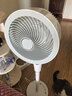 艾美特（AIRMATE）【天鹅MAX】空气循环扇直流变频家用大风力电风扇卧室轻音一级能效负离子净化语音落地扇 SRDI151 实拍图
