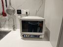 美的（Midea）小滋味2.0微烤炸一体机 彩膜触控变频平板顶部烤管热风高颜值微波炉电烤箱空气炸一体F15 实拍图