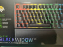 雷蛇（Razer）黑寡妇蜘蛛V3 机械键盘 游戏电竞电脑 全新透明机械轴 RGB灯效带腕托 104键 绿轴 实拍图