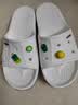 CROCS卡骆驰贝雅卡骆班凉拖男鞋女鞋户外拖鞋沙滩鞋|205392 白/深蓝-126 37 /38(230mm) 实拍图