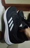 阿迪达斯（adidas）男鞋跑步鞋 26夏新款缓震耐磨轻便运动鞋网面透气低帮休闲鞋子男 经典黑白/缓震透气/主推 42 （内长260mm） 实拍图