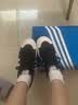 adidas NIZZA PLATFORM厚底增高运动帆布鞋女阿迪达斯三叶草 一号黑/白   36.5 实拍图