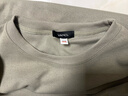 凡客诚品（VANCL）凡客官方店秋季休闲纯色上衣长袖百搭圆领卫衣 浅卡其 2XL 实拍图