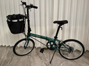大行（DAHON）D6经典折叠自行车20英寸6速折叠车成人男女士学生折叠单车KBC061 墨绿色 实拍图