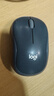 罗技（Logitech）M185鼠标 无线鼠标 办公鼠标 对称鼠标 黑色灰边 带无线2.4G接收器 实拍图