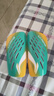 李宁（LI-NING）足球护腿板儿童成人护板护小腿比赛训练男士专业护具装备荧光绿M 实拍图