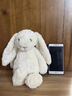 Jellycat害羞乳白色邦尼兔动物毛绒玩偶安抚玩偶娃娃送礼520礼物 害羞乳白色邦尼兔礼盒装 Medium 实拍图