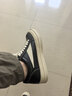 马登经典ro板鞋男美式高街潮鞋复古百搭cleanfit小众低帮休闲鞋子 黑白色 【VIBE风/厚底增高鞋男款/2026春新款皮鞋】 40 (250mm) 男码 实拍图