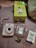富士（FUJIFILM）instax  mini12 一次成像 立拍立得相机 mini12 浅樱粉 套餐四（官方标配+水晶壳+肩带+白边相纸10张） 实拍图