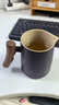 京东京造  旅行茶具 便携旅行茶具茶杯户外茶具整套黑陶舟山 一壶四杯 实拍图