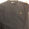 Abercrombie & Fitch经典小麋鹿图案情侣柔软纯棉短袖T恤上衣26春夏男装124-6014 黑色 M (180/100A) 实拍图