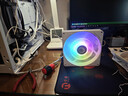 微星（MSI）MPG D160 ARGB WHITE 白色款 刀锋300同款 16cm双螺旋风扇散热 FDB轴承 三档转速调节 实拍图