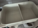 美的（Midea）[升级款]电火锅鸳鸯锅烤肉锅火锅0氟涂层超薄速沸电火锅多功能锅料理锅分体6.5L多用途锅DLS3322R2 实拍图