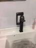 居臣仕台盆洗手盆面盆水龙头冷热洗脸盆洗手台机械臂万向旋转招财猫龙头 方形-枪灰色-招财猫冷热水龙头 实拍图