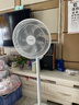 美的（Midea）电风扇家用7叶落地扇摇头电风扇循卧室宿舍轻音风扇台式桌面小型风扇台地两用升级款 白色丨7叶台地两用 实拍图