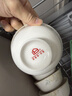 浩雅景德镇陶瓷餐具陶瓷碗饭碗高颜值家用花仙子4.5英寸高脚碗10个装 实拍图
