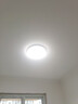 欧普照明（OPPLE）卧室吸顶灯具走廊灯过道灯阳台玄关灯简约小吸顶灯三防一体快装 呵护光【白光】13W/1200lm直径25cm 实拍图