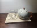 不拙大师级非遗锔钉汝窑茶壶单人茶具中秋节生日礼物送长辈西施泡茶壶 实拍图