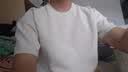 优衣库罗纹圆领针织衫/短袖男装女装/毛衣毛衫481726 01 乳白色 L 实拍图