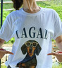 蓝之旺 T恤定制工作服印字logo夏季短袖男公司文化衫班服订做团建衣服 A款正肩白色 【26支全棉180g】 L 实拍图