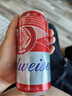 百威啤酒TOP淡色拉格450ml*18听整箱装京东自营新老包装混发踏春送礼 实拍图