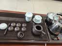 原矿紫砂功夫茶杯品茗杯茶杯套装功夫陶瓷杯家用小号主人杯泡茶 紫砂品茗杯黑色 35ml 6只 实拍图
