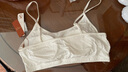 金三塔抹胸带胸垫防走光时尚打底吊带抹胸运动裹胸 白色有胸垫 XL (170/92A) 实拍图