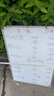 挂式单白白板写字板小黑板家用教学可擦写磁性双面儿童涂鸦墙小黑板家用教学可移动大白板留言画板 60*90cm单面白板+12贴6笔2钉1擦1笔拖 实拍图