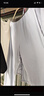 蕉内（Bananain）棉棉301H睡衣男女士纯棉情侣家居服长袖套装春夏季送母亲节礼物 【女士】粉紫 M 实拍图