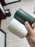 JAJALIN旅行洗漱杯可拆2个刷牙杯牙缸创意简约牙具盒旅游洗漱杯套装浅绿 实拍图