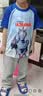 ULTRAMAN奥特曼男童t恤短袖宝宝衣服夏季薄款上衣  AHM96028深蓝 120cm 实拍图