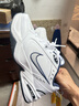 耐克NIKE男春夏老爹鞋AIR MONARCH IV 运动训练鞋415445-102白蓝40.5 实拍图