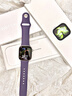 Apple/苹果 Watch S11 智能手表GPS款42毫米银色铝金属表壳雾紫色运动型表带S/M MEUT4CH/B母亲节 实拍图