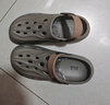 海澜之家HLA凉鞋男士户外洞洞鞋沙滩拖鞋K047/K061 卡其色42/43(双码) 实拍图