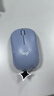 罗技（Logitech）M221 轻音鼠标 无线鼠标 办公鼠标 对称鼠标 带无线微型接收器 雾霭蓝 实拍图