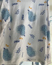 红豆儿童睡衣男女童春夏薄款纯棉家居服套装长袖裤空调服5H016-1 140 实拍图