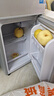 华宝小冰箱小型家用出租房用冷藏冷冻两用一级能效节能省电迷你宿舍寝室办公室二门电冰箱 【一级能效】68L银色【全国联保】 实拍图
