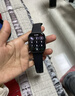 Apple/苹果 Watch S11 智能手表GPS款46毫米深空灰色铝金属表壳黑色运动型表带M/L MEVP4CH/B 实拍图