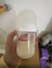 贝亲（Pigeon）玻璃奶瓶宽口径防胀气240ml L号奶嘴 6月+ AA188  实拍图