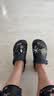 卡骆驰（CROCS）厚底云朵洞洞鞋户外休闲时尚一脚蹬沙滩鞋拖鞋 206750 206750-001 39 -40 实拍图