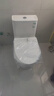 九牧（JOMOO）11173-2-1/41KD-3大力神普通马桶家用虹吸抗菌节水坐便器400坑距 实拍图