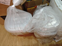 京东京造 一次性饭盒 露营野餐盒 食品级外卖水果分装打包盒750ml*22套 实拍图
