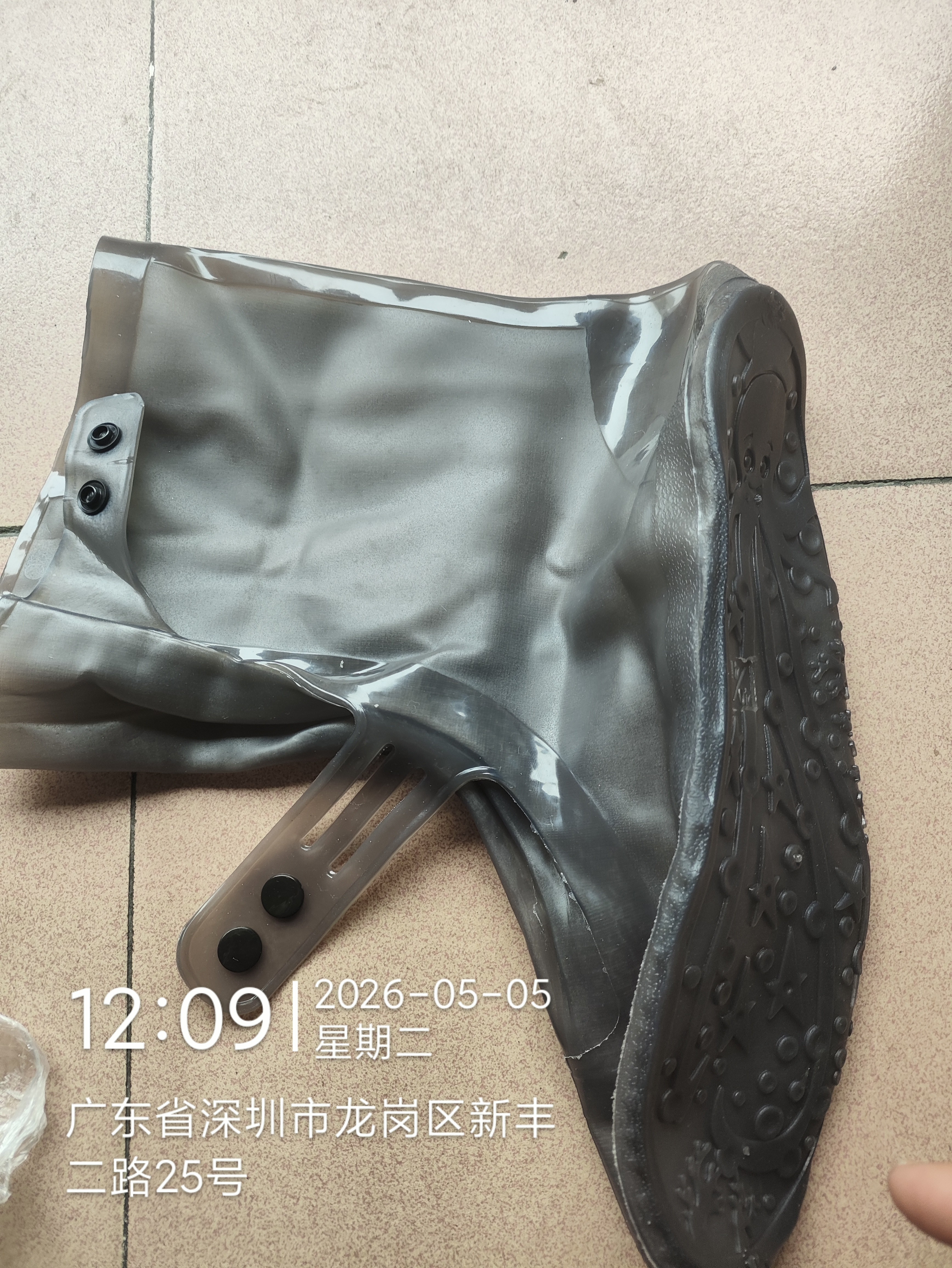 备美防水雨套鞋防雨防滑耐磨雨鞋成人男款反复用中高筒硅胶加厚水鞋 实拍图