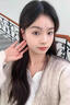 戚小米（QI XIAO MI）S999纯银如意结耳钉女养耳洞耳环防掉防堵针2025新款耳骨钉耳饰 如意结耳钉一对【弯钩款】999足银 实拍图
