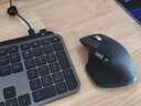罗技（Logitech）大师系列 MX Master 3S 菁英版 无线蓝牙鼠标  办公静音鼠标 人体工学 石墨黑 无线接收器需另购买 实拍图