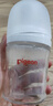 贝亲（Pigeon）【新生儿第一个奶瓶】玻璃奶瓶宽口径奶瓶80ml SS号奶嘴 0月+ 实拍图