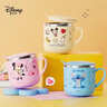 迪士尼（Disney）儿童牛奶杯3岁-6岁有刻度早餐杯带盖耐摔咖啡杯宝宝幼儿喝水杯子 实拍图